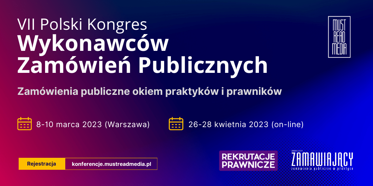 Dwie prezentacje z Polskiego Kongresu Wykonawców Zamówień Publicznych